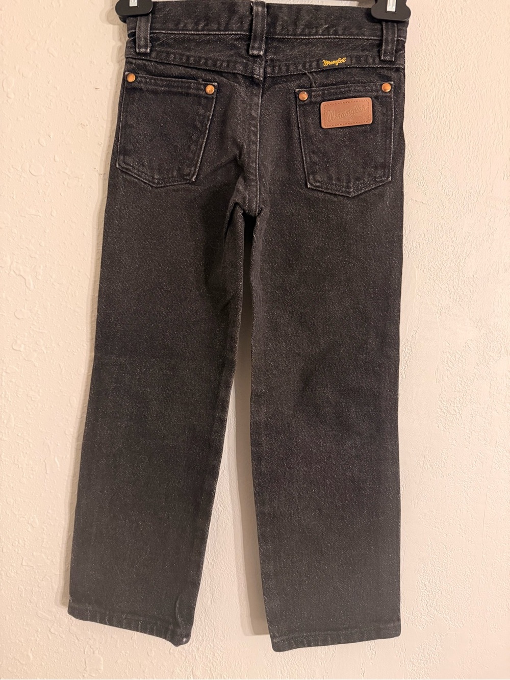 Wrangler Boys Black Denim Jeans